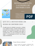 Reingeniería en redes de distribución