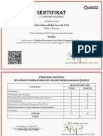 502 - Moh. Zainur Rifqi Awwali, S.PD - Sertifikat Pelatihan