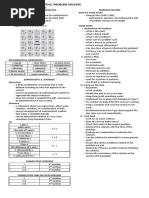 3 - Language of Mathematics, Problem Solving