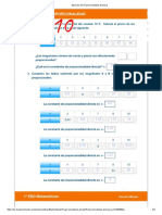 Ejercicio de Proporcionalidad Directa 2