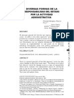 Diversas Formas de La Responsabilidad Del Estado Por La Actividad Administrativa