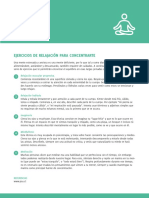 Documentos Gestión Personal - RELAJACIÓN