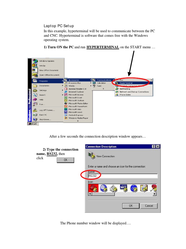 Hyper Terminal | PDF | Personal Computers | Computer File