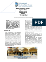 Examen Parcial de Ingenieria Clinica Ceferino Paredes Felipe y Silva Sánchez Roy