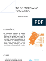 Gerando energia renovável no Semiárido nordestino