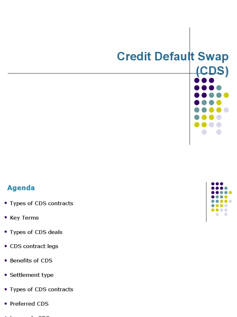 Understanding Credit Default Swaps (CDS) | PDF | Risk | Credit Default Swap