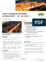 Cuves - Cylindriques - Double Paroi - Ind F