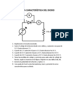 Práctica Curva Característica Del Diodo