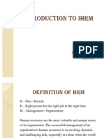 Introduction To IHRM