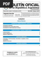 Segunda Sección: Sumario | PDF | Gobierno | Business