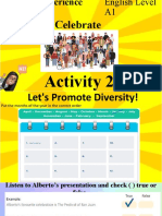 Let's Celebrate Diversity!: Activity 2
