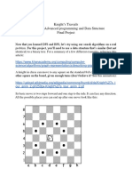 Knight's Travails CST 8203 - Advanced Programming and Data Structure Final Project