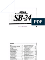 Nikon sb24 User Manual