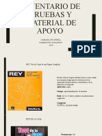 Inventario de Pruebas y Material de Apoyo