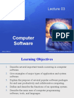 LECTURE 03 - Computer Software