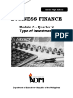 Business Finance Module 5