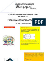 2° de Secundaria - Matematica - Raz Matematico: Problemas Sobre Fracciones Ii