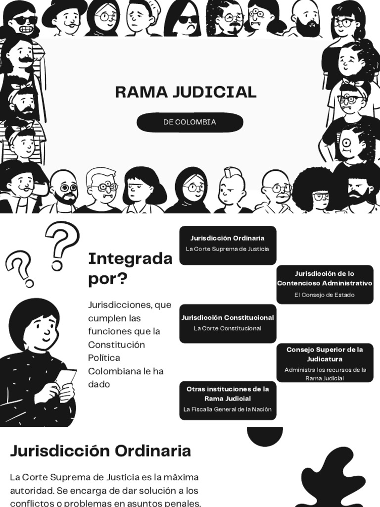 Rama Judicial PDF Jurisdicción Ley constitucional
