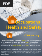 Occupational Health and Safety