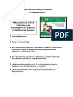 XI Encuentro de La Red Colombiana de Investigación en Didáctica de Las Ciencias Sociales