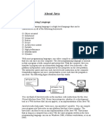 About Java: The Java Programming Language