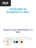 Introduction To Exceptions in Java