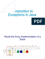 Introduction To Exceptions in Java