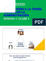 SEMANA 1 Clase 1 - Administración 1