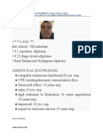 Oscar CV