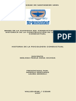 Bases Fundamentales y Filosóficas Del Conductismo PDF
