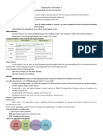 MLS 1 Handout on Vision, Mission, Values and Objectives