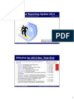 Financial Reporting Update 2014: (With Sample Financial Statements 2013/14) 17 March 2014