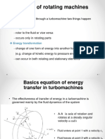 Basics of Rotating Machines: Energy Transfer