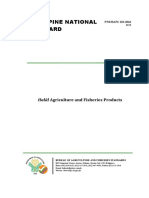 Philippine National Standard: Halâl Agriculture and Fisheries Products