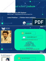 Pertemuan ke 2  - Pengambilan Data Measurement Test VSGA DTS 2021