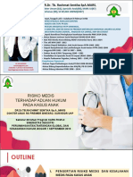 Risiko Medis Anak Terhadap Aduan Hukum