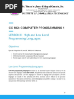 CC102-Lesson-II_-High-Level-and-Low-Level-Programming