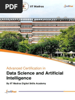 DS and AI IIT Madras Brochure 17aug