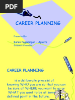 Career Planning: Karen Pagsolingan - Aguirre