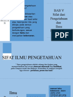 Sifat Dasar Pengetahuan Dan Ilmu Pengetahuan