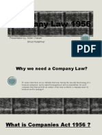 Company Law 1956 - NMM