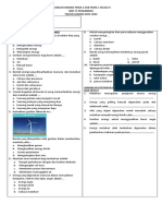 IPA SD Ulangan Harian Tema 2 Subtema 1