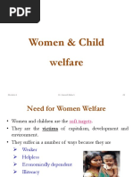 Women and Child Welfare