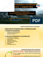 Senin - 07.09.2020 Geologi Panasbumi Dan Vulkanologi Pertemuan Ke-1 - Ank-2018