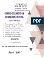 Caso Clínico Iii - Sistema Renal