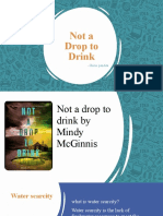 Not A Drop To Drink: - Shirin Pandita