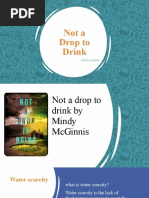 Not A Drop To Drink: - Shirin Pandita