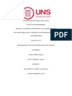 Práctica N°4 - Permeabilidad de Los Materiales de Envasado - Garay Peña - León Vásquez - Grupo B