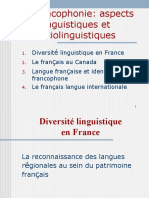Diversite Linguistique en France