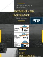 Investment and Insurance